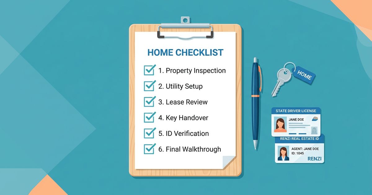 Acte necesare închiriere apartament checklist