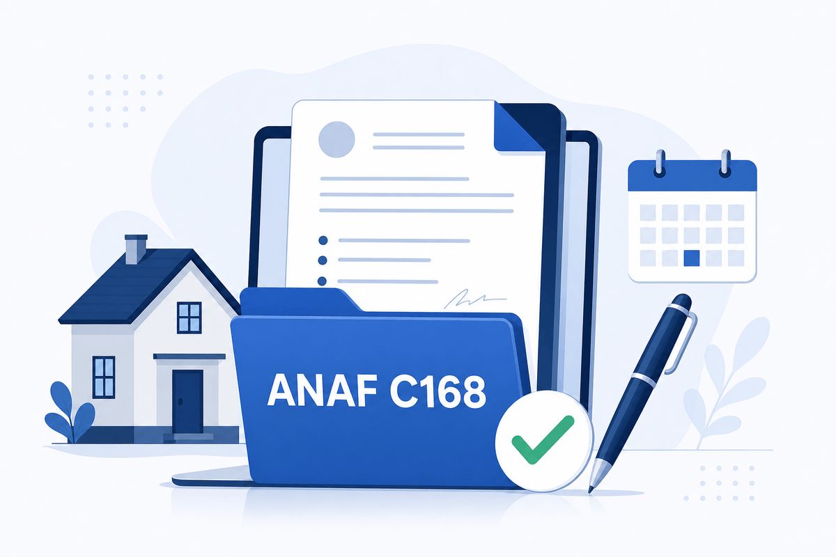 Ghid complet ANAF contract închiriere 2026
