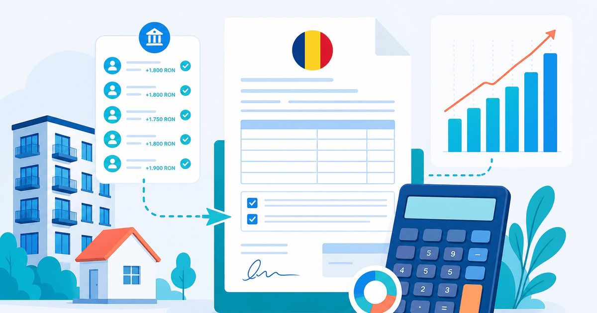 Declarația Unică completată corect pe baza istoricului de încasări în aplicație