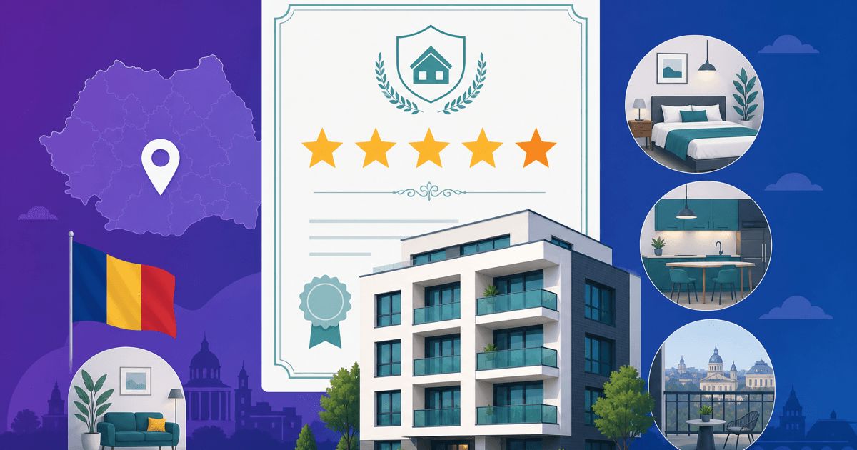 Certificat clasificare turistică apartament închiriat Certificat clasificare turistică apartament închiriat