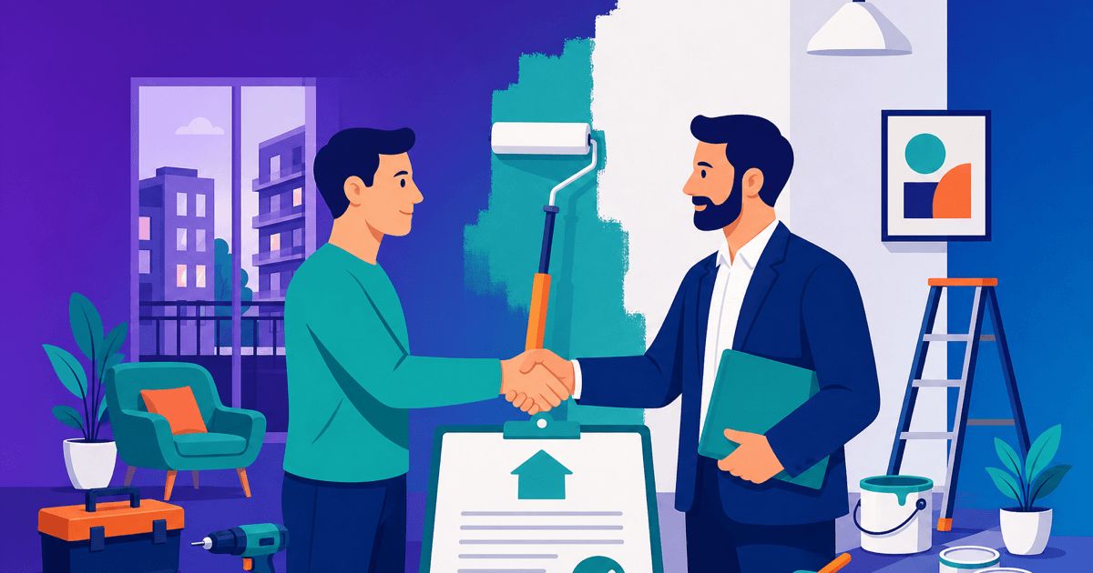 Chiriaș renovare apartament închiriat acord proprietar Chiriaș renovare apartament închiriat acord proprietar