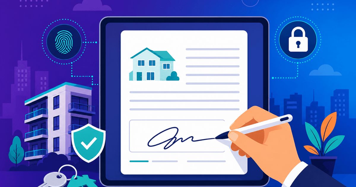 Semnătură electronică contract închiriere apartament Semnătură electronică contract închiriere apartament