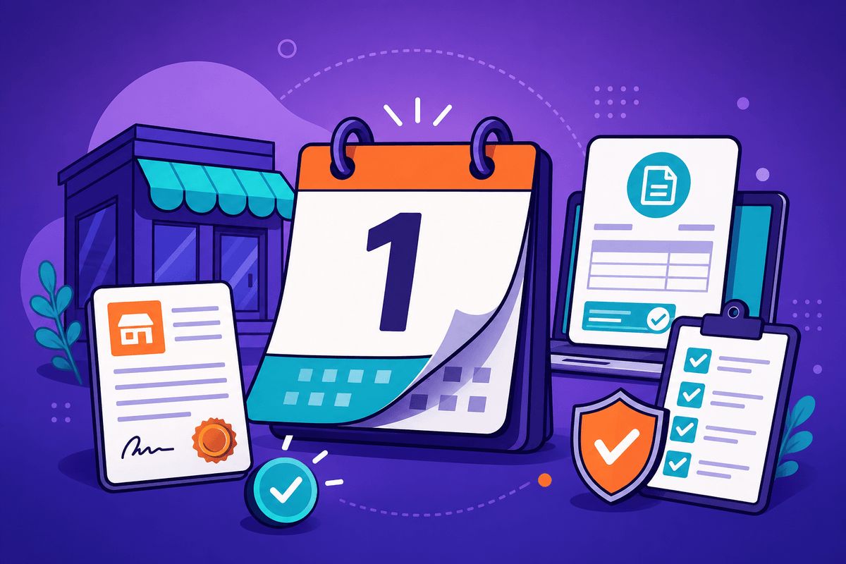 Checklist e-Factura chirii comerciale 1 iulie 2026