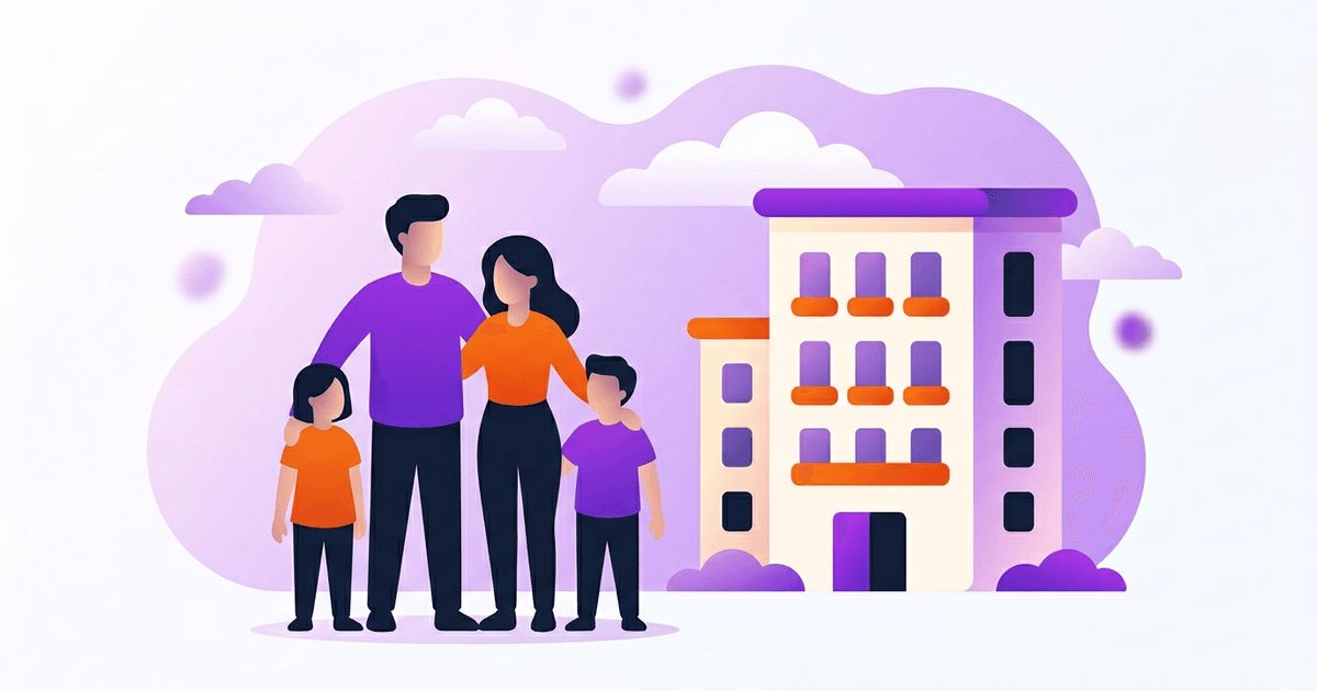 Închiriere apartament către familie cu copii