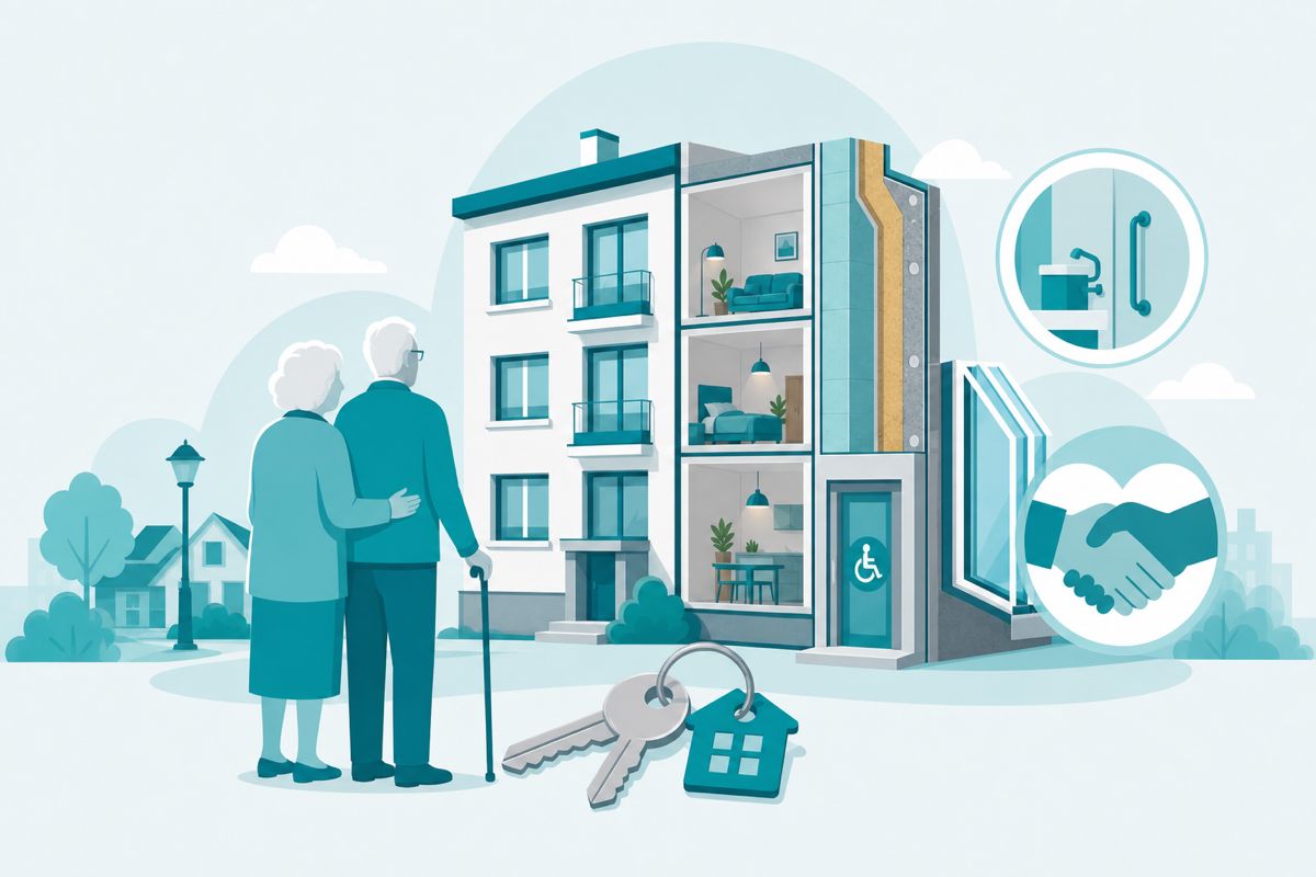 Închiriere apartament către seniori pensionari