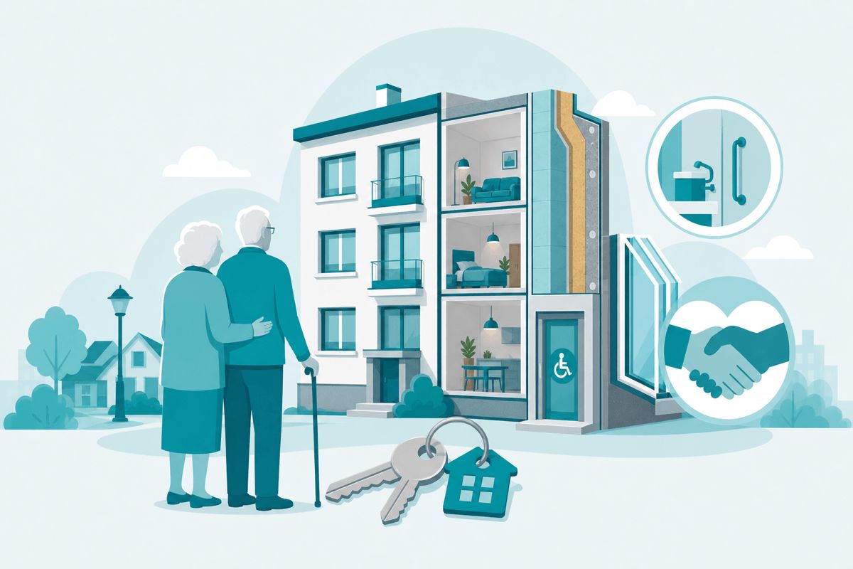 Închiriere apartament către seniori pensionari