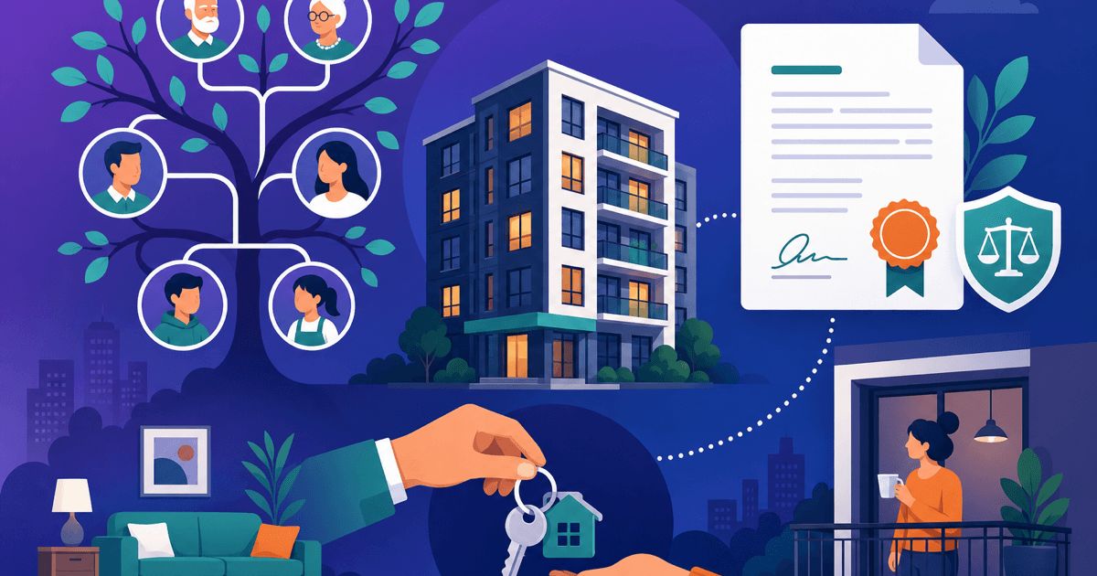 Moștenire apartament cu chiriaș contract închiriere Moștenire apartament cu chiriaș contract închiriere