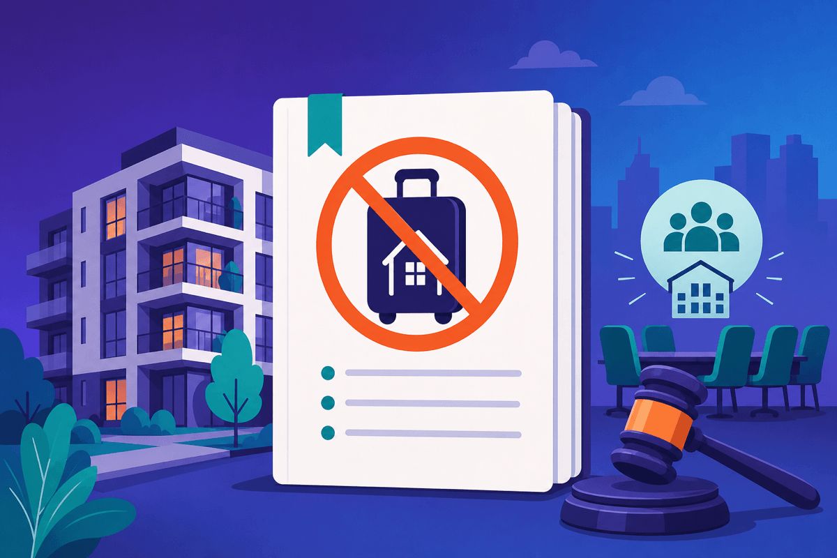 Regulament bloc interzice închiriere scurtă Airbnb