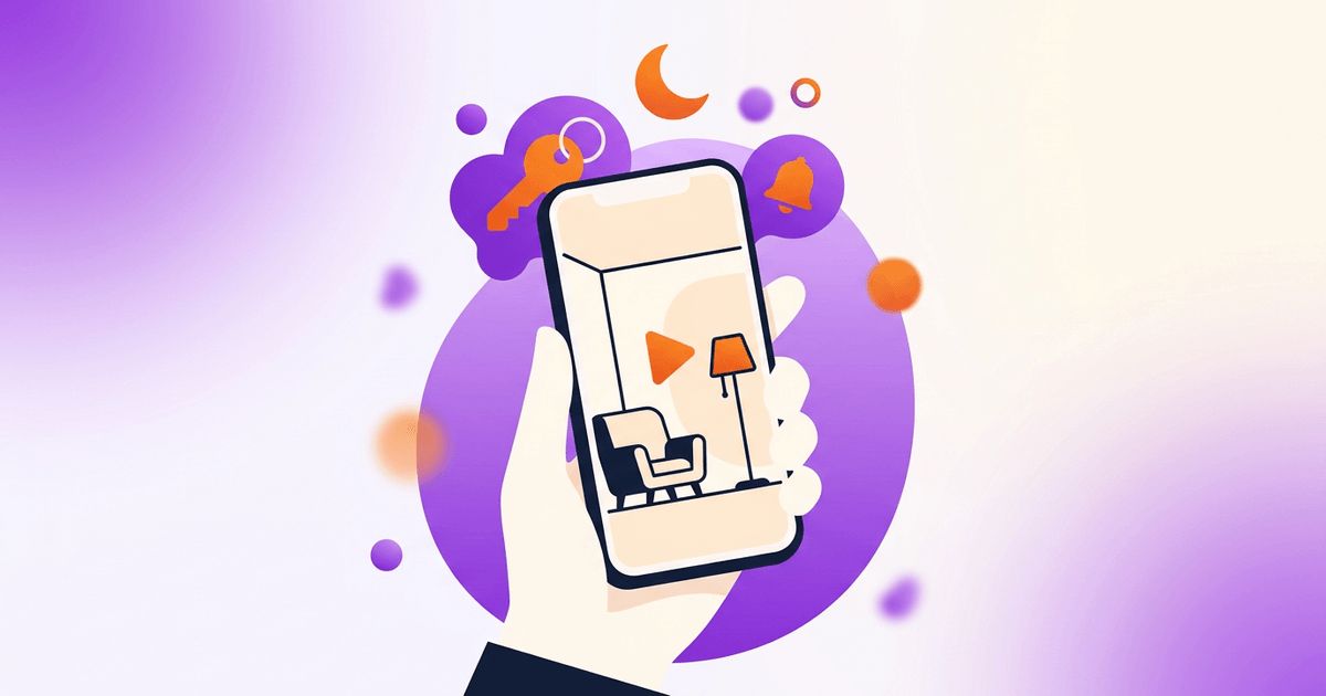 Vizionare virtuală și video tour cu telefonul pentru apartamentul de închiriat